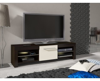 TV stolík Flex - wenge / krém