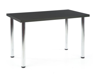 Jedálenský stôl Modex 120 - antracit / chróm