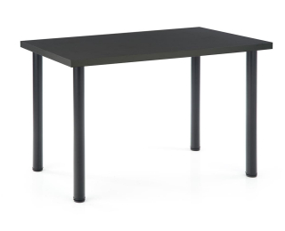 Jedálenský stôl Modex 2 120 - antracit / čierna