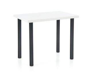Jedálenský stôl Modex 2 90 - biela / čierna Jedálenský stôl Modex 2 90 - biela / čierna
