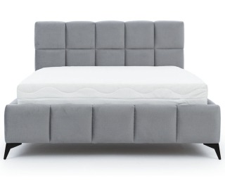 Čalúnená manželská posteľ s roštom Molina 180 - béžová