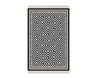 Koberec Motive 80x200 cm - čierna / biela Koberec Motive 80x200 cm - čierna / biela