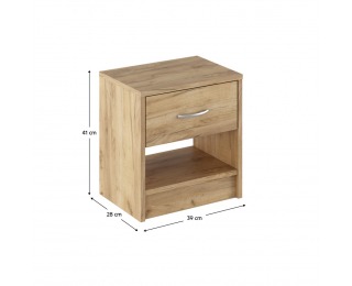 Nočný stolík Nea 2 New - dub artisan