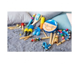 Set hudobných nástrojov (16 ks) Notio Typ 2 - mix farieb