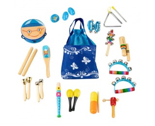 Set hudobných nástrojov (16 ks) Notio Typ 2 - mix farieb