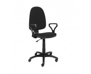 Kancelárska stolička s podrúčkami Prestige GTS - čierna látka (C11)