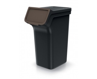 Odpadkový kôš na triedený odpad (4 ks) NPW25S4 25 l - čierna