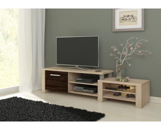 TV stolík Orion - sonoma svetlá / sonoma tmavá TV stolík Orion - sonoma svetlá / sonoma tmavá