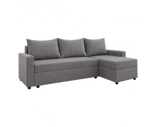 Rohová sedačka s rozkladom Paulita New L/P - sivá