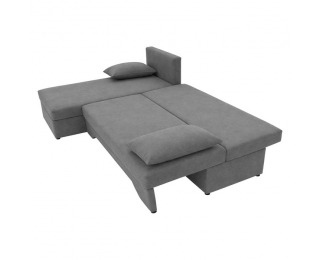 Rohová sedačka s rozkladom Polaris New L/P - sivá