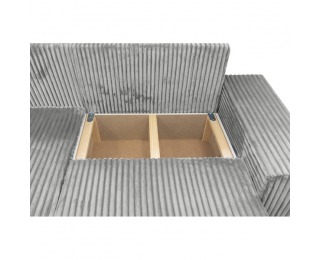 Rohová sedačka s rozkladom Prema Roh Uni L/P - svetlosivá