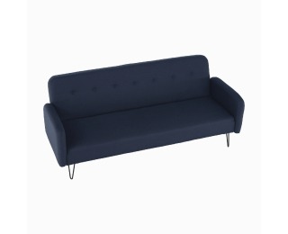 Rozkladacia pohovka Pulsa - tmavomodrá Rozkladacia pohovka Pulsa - tmavomodrá