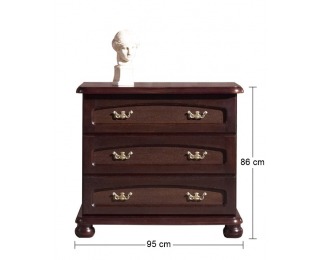 Rustikálna zásuvková komoda Anita - bawaria