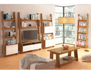 Konferenčný stolík Rack RAC-02 - dub burgundský