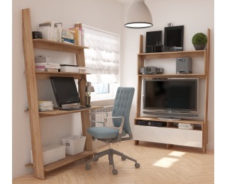 Regál Rack RAC-06 - sonoma svetlá