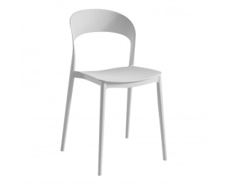 Stohovateľná stolička Radana New - biela