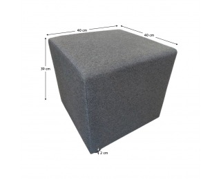 Taburetka Regor - tmavosivá (Twist 23)