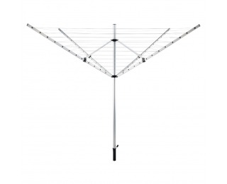 Záhradný sušiak na bielizeň Rotary New Typ 1 - strieborná / čierna Záhradný sušiak na bielizeň Rotary New Typ 1 - strieborná / čierna