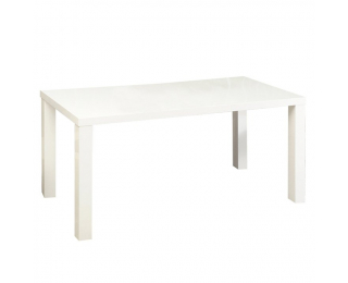 Rozkladací jedálenský stôl Asper Typ 1 New - biely lesk