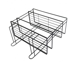 Organizér do kúpelne Sabrina - čierna