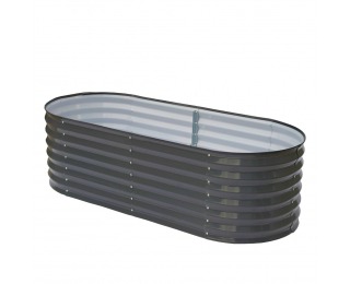 Kovový vyvýšený záhon Sadan Typ 2 - antracit