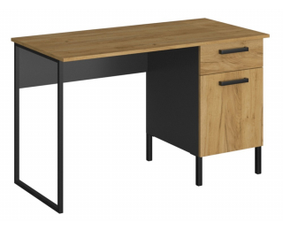 Pracovňa Santana - dub craft zlatý / antracit