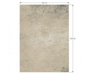 Koberec Sauron 160x230 cm - béžová / mramorový vzor