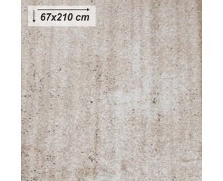 Koberec Sauron 67x210 cm - béžová / mramorový vzor