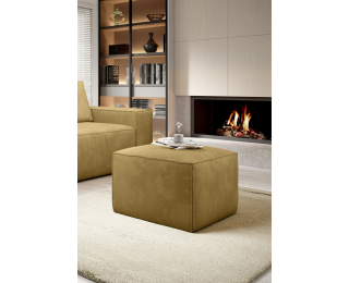 Taburetka Savila - horčicová