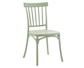 Stohovateľná stolička Sazen New - olivovozelená