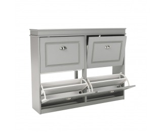 Botník (skrinka na topánky) Seber Typ 5 - sivá