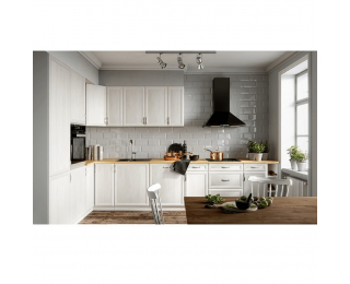 Potravinová skriňa Sicilia D40SP L - biela / sosna Andersen