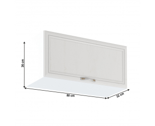 Horná kuchynská skrinka Sicilia G80K - biela / sosna Andersen Horná kuchynská skrinka Sicilia G80K - biela / sosna Andersen