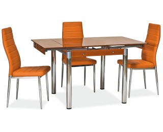 Jedálenská stolička H-261 - oranžová
