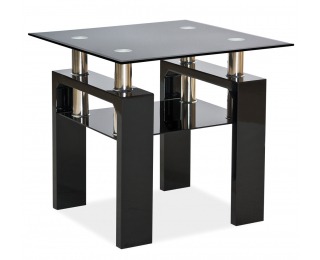 Konferenčný stolík Lisa D - čierny lesk