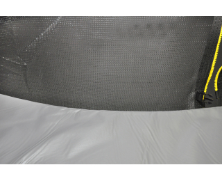 Trampolína Skyper 183 cm - čierna / sivá