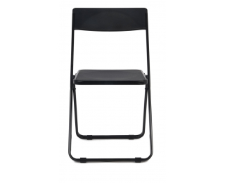 Skladacia stolička Smily - čierna