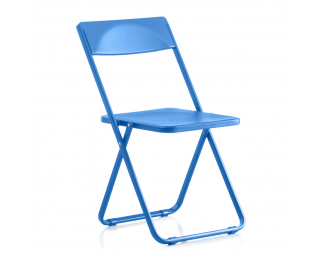 Skladacia stolička Smily - modrá