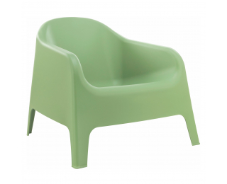 Záhradné stohovateľné kreslo Sokra New - zelená