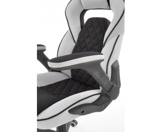Kancelárska stolička s podrúčkami Sonic - čierna / sivá