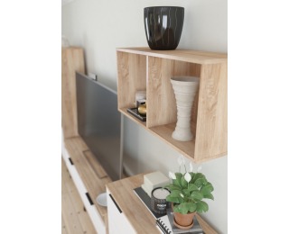 Univerzálna polica Sven SVN-14 - sonoma svetlá Univerzálna polica Sven SVN-14 - sonoma svetlá