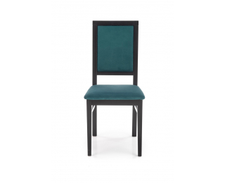 Jedálenská stolička Sylwek 1 - čierna / tmavozelená