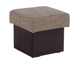 Taburetka T1 - cappuccino / tmavohnedá