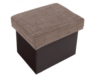 Taburetka T2 - cappuccino / tmavohnedá