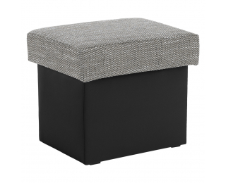 Taburetka T2 - sivá / čierna