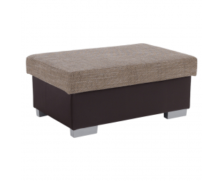 Taburetka T4 - cappuccino / tmavohnedá