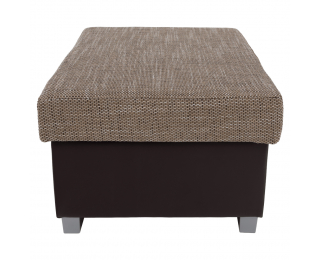 Taburetka T4 - cappuccino / tmavohnedá