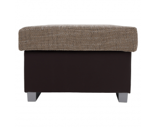 Taburetka T4 - cappuccino / tmavohnedá