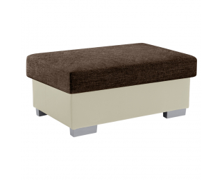 Taburetka T4 - hnedá / béžová