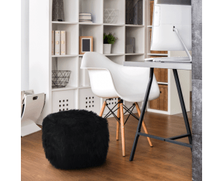 Taburetka Azene - čierna